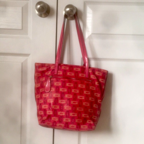 Guess Tote Bag 🔥 Excellent Condition with Multiple Pockets - Picture 4 of 7